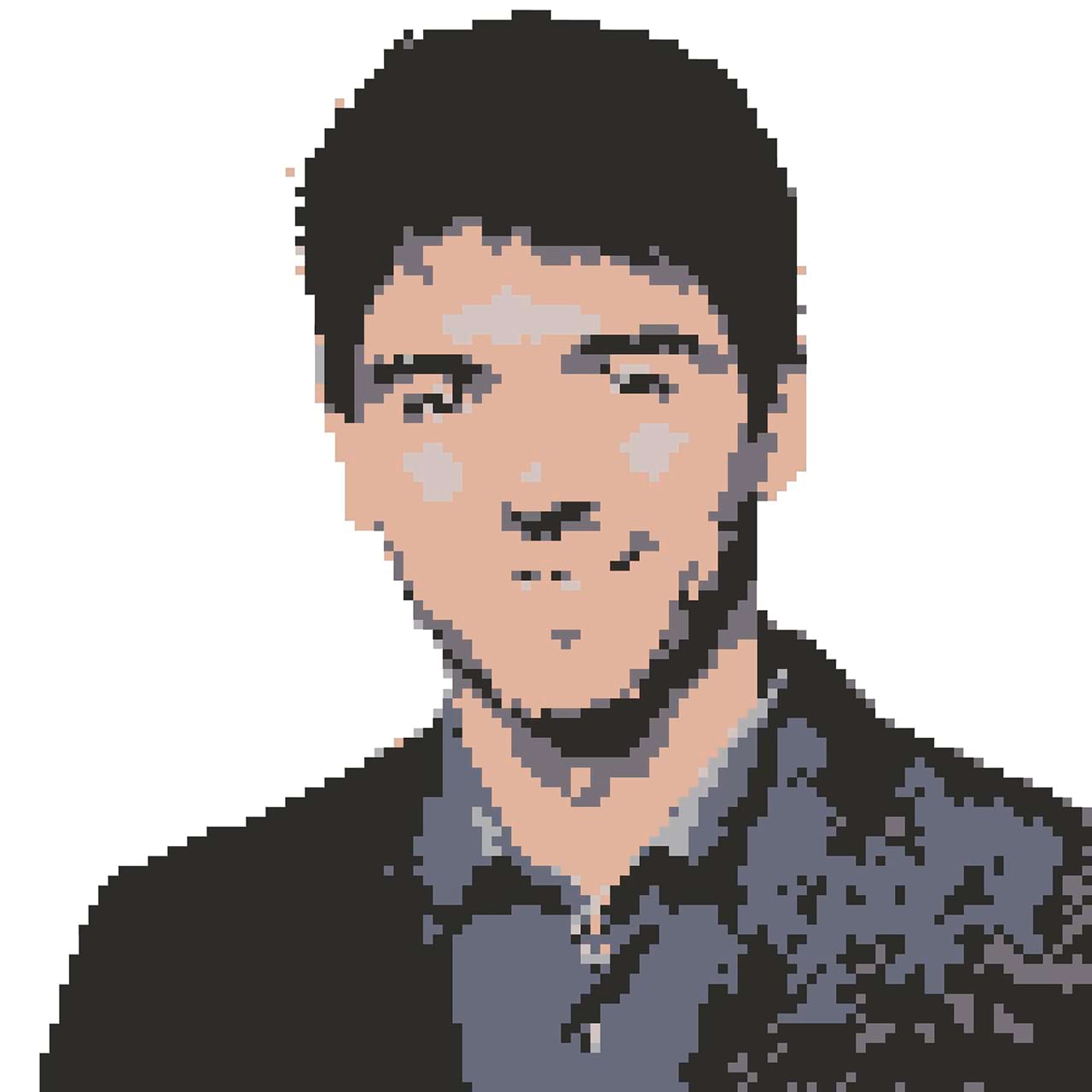 Portrait Pixel Juri Knauth